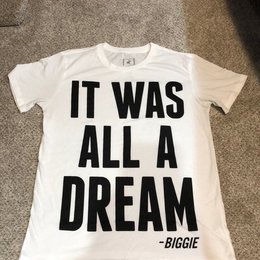 Woman’s biggie shirt